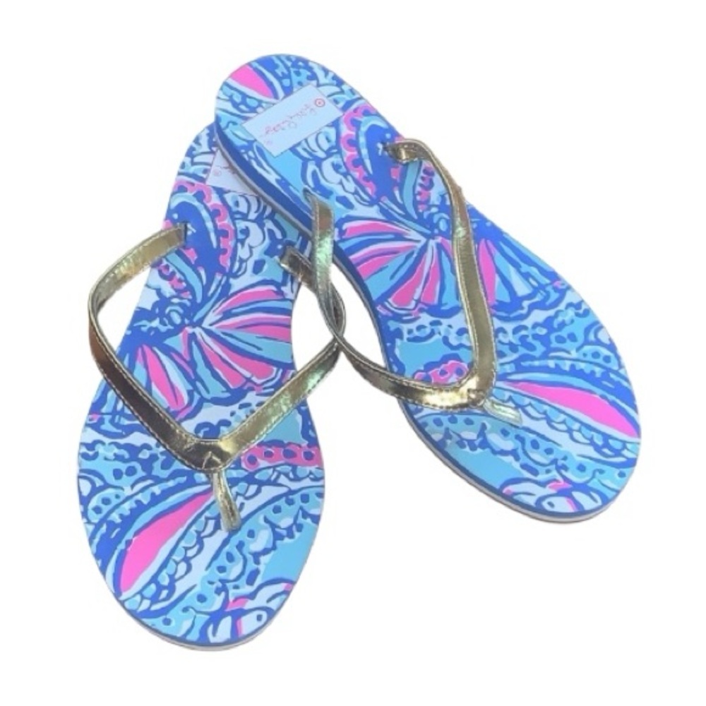 LILLY PULITZER FLIP FLOPS